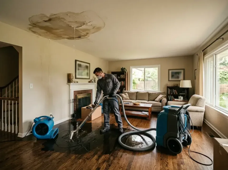 attic-pipe-burst-ceiling-drip-008 — frequently asked questions, Water Damage Restoration & Carpet Care in Greenbrier, AR